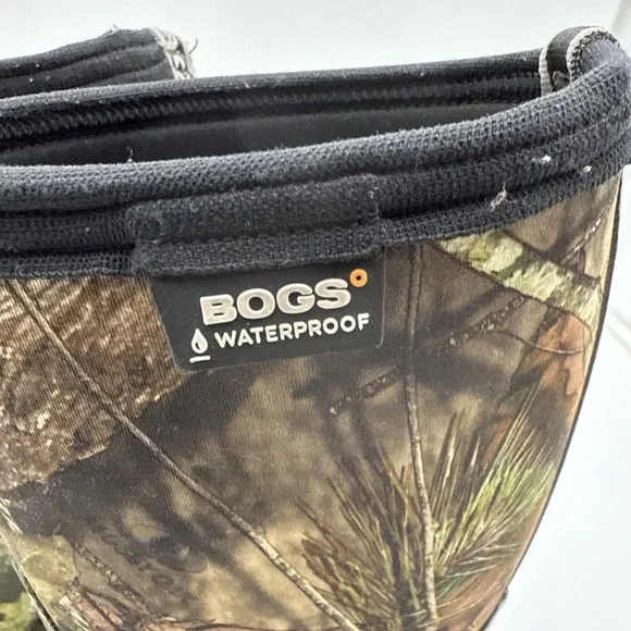 Bogs 30 Below Camo Boots Youth Size 3 Mossy Oak Mid Waterproof Winter Hunting - Picture 2 of 7